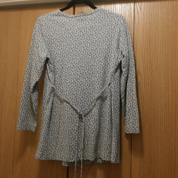 Floral Print Tunic Top Size S EUC - Picture 2 of 7